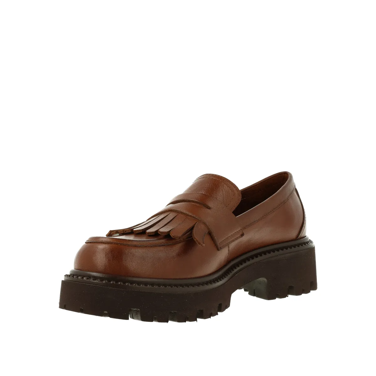 MOKASYNY LA STRADA 11707XT TAN - obrazek 6