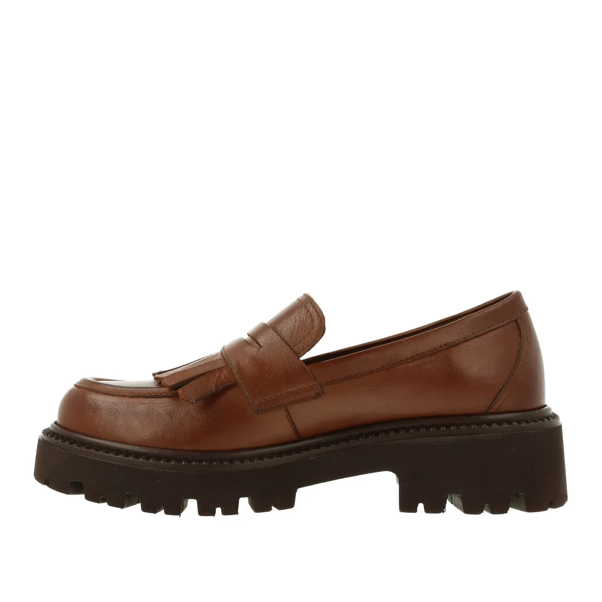 MOKASYNY LA STRADA 11707XT TAN - obrazek 5