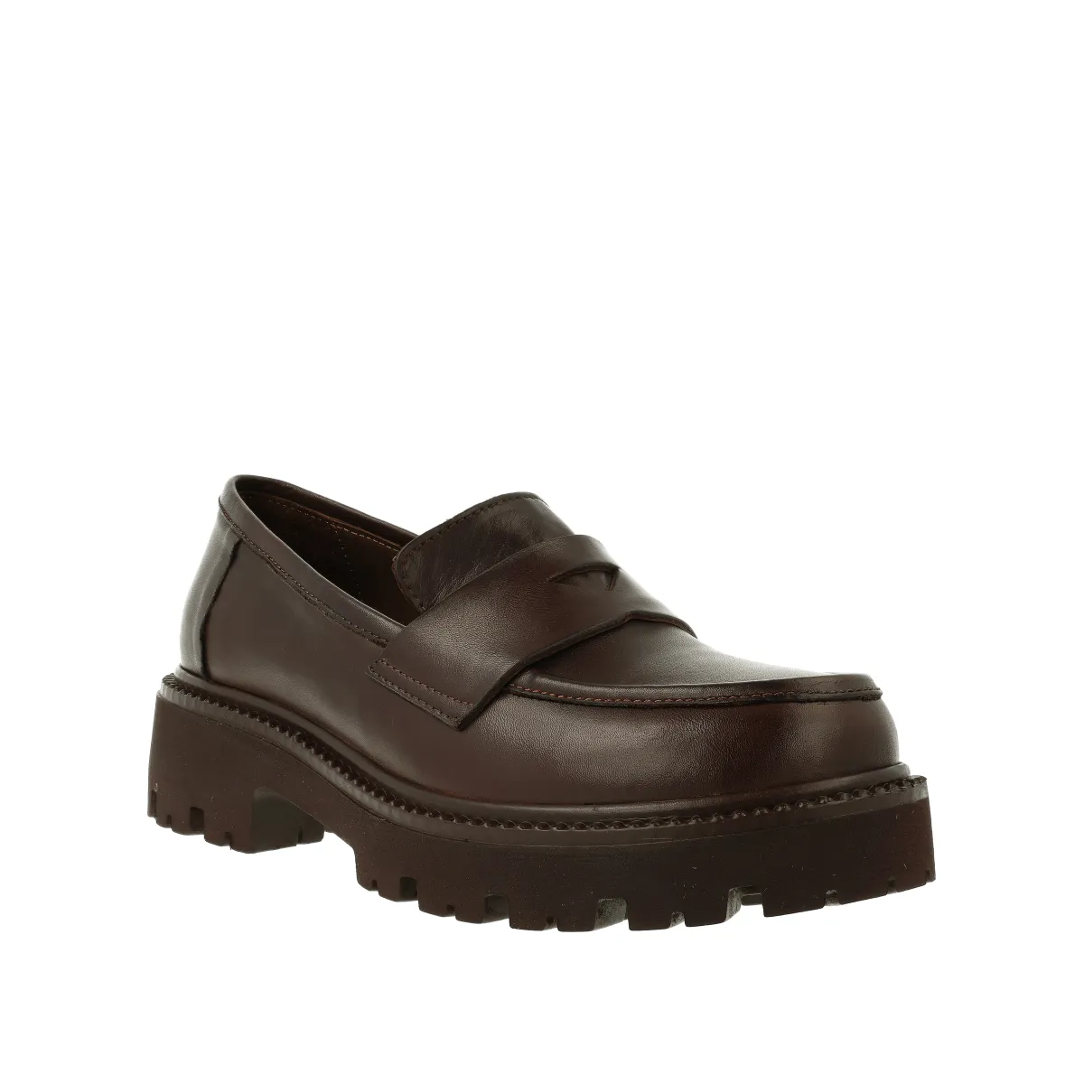 MOKASYNY LA STRADA 11516 BROWN - obrazek 8