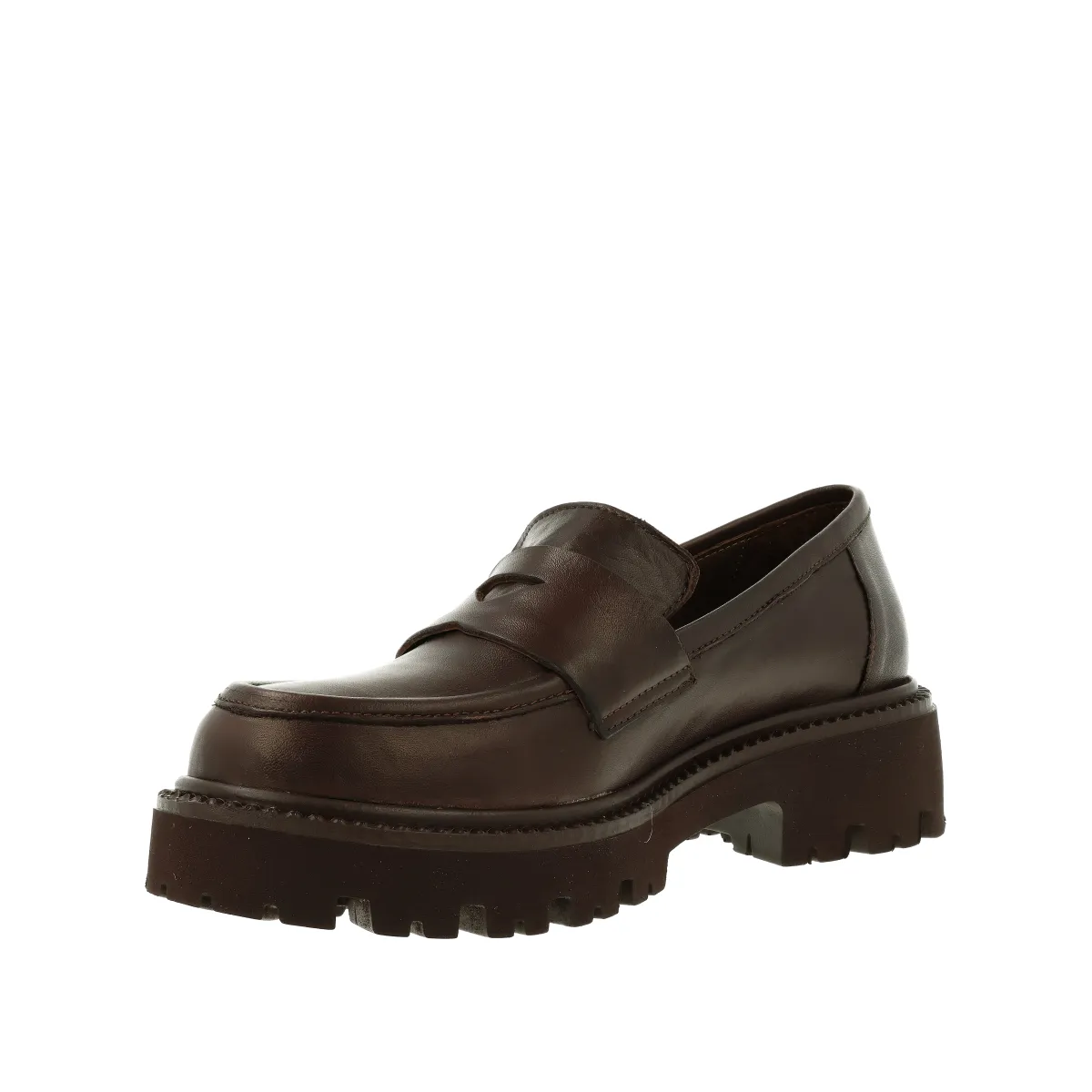 MOKASYNY LA STRADA 11516 BROWN - obrazek 6