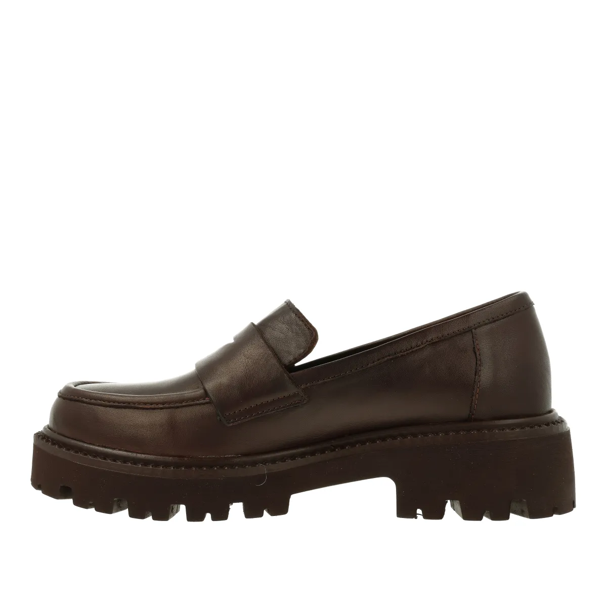 MOKASYNY LA STRADA 11516 BROWN - obrazek 5