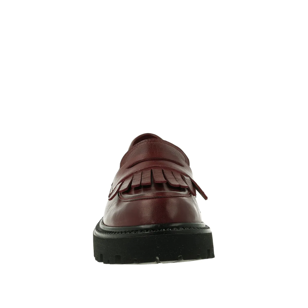 MOKASYNY LA STRADA 11707XT BORDO - obrazek 7
