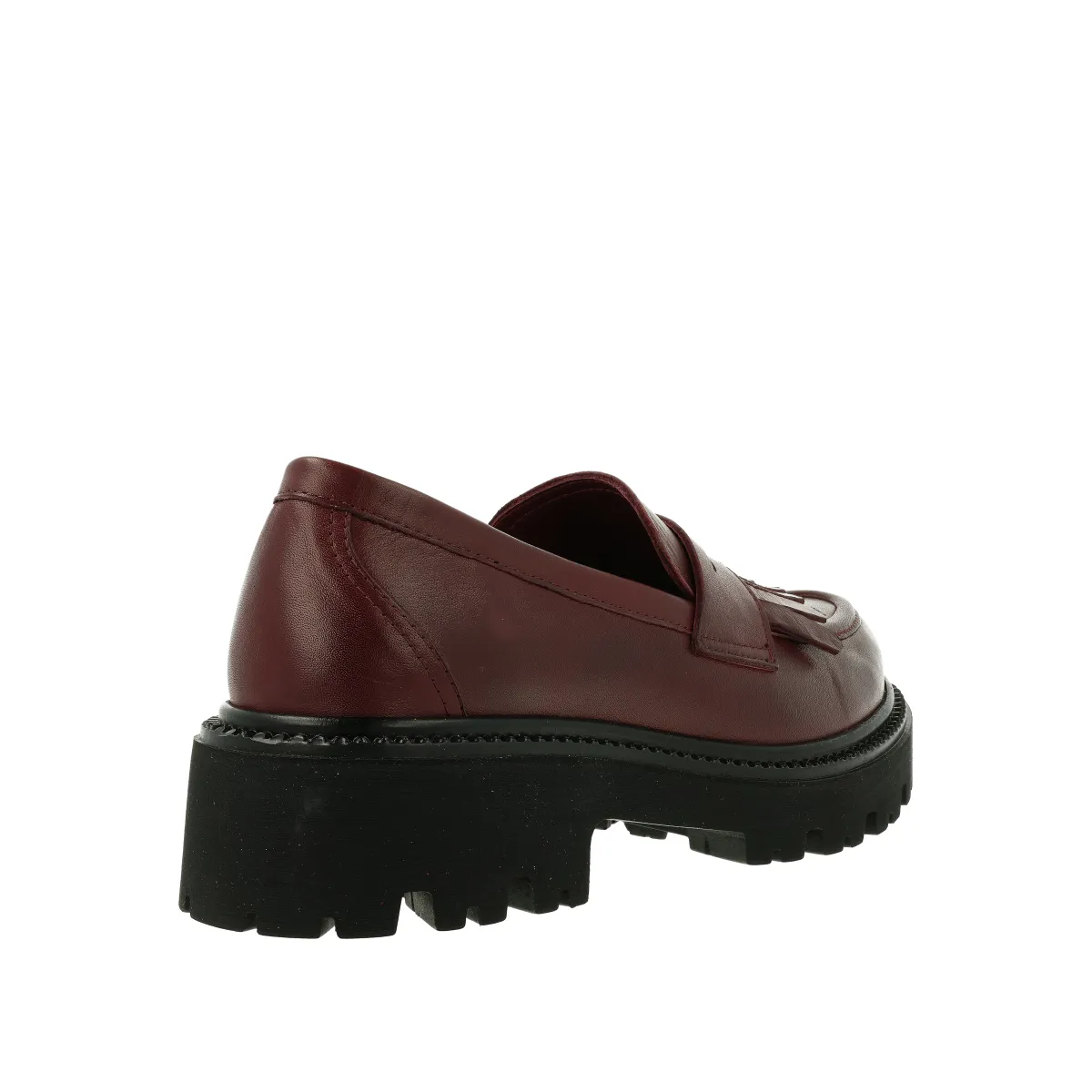 MOKASYNY LA STRADA 11707XT BORDO - obrazek 2