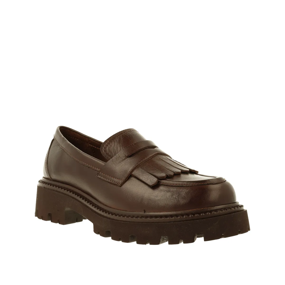 MOKASYNY LA STRADA 11707XT BROWN - obrazek 8
