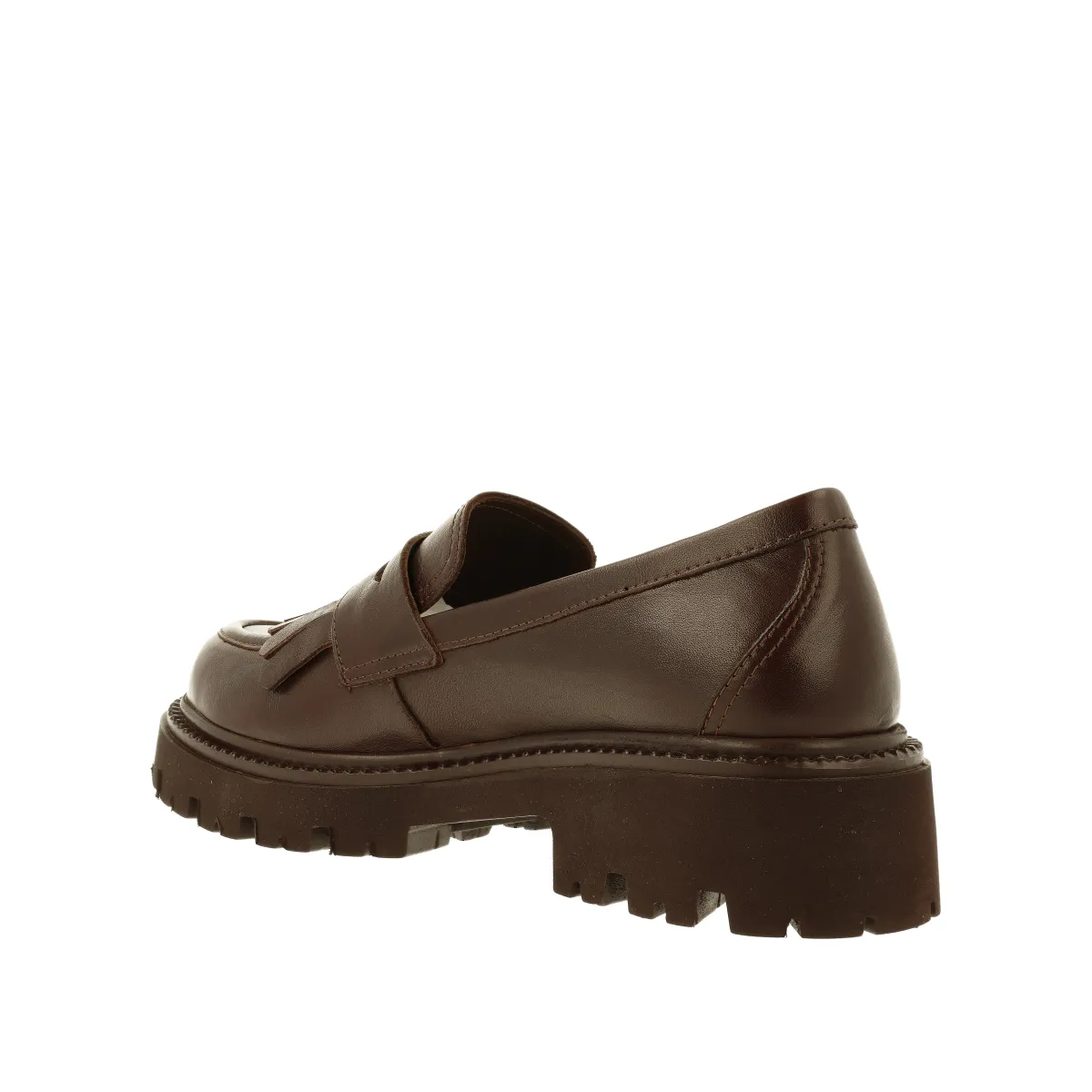 MOKASYNY LA STRADA 11707XT BROWN - obrazek 4